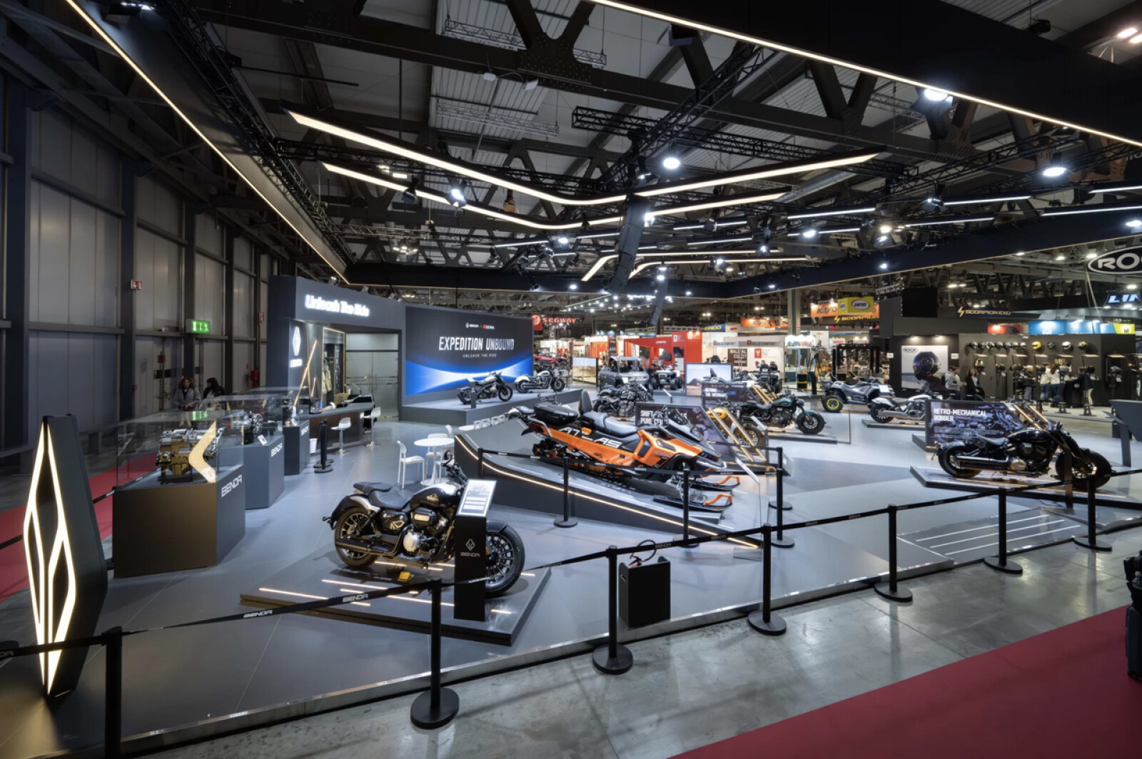 Benda na veletrhu EICMA 2025 nově definuje hranice výkonu a inovací